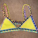 Boutique Crochet Bikini Top Green Photo 0