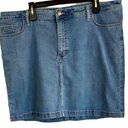 Lee Ryder by , medium blue denim mini skirt women 20 M Photo 0