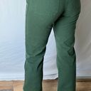 Madewell Green 90s Straight Pant Photo 5