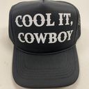 Cool It Cowboy Trucker Hat Black Photo 0