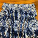 Dress Barn Blue Designed Skirt Size Women's Petite S Photo 2