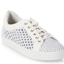 Joie  Duha White Woven Leather Lace Up Sneakers  Size US 6/EUR 36 Photo 0