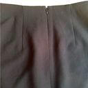 Club Monaco  Atrina Skirt Size 4 Black Scalloped Cutout Hem Pencil A Line Skirt Photo 6