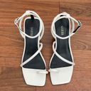 Guess White Strappy Open Toe Block Heels Photo 1