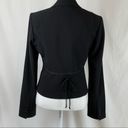 BCBGMAXAZRIA  Fitted Black Short Office Career Academia Jacket Blazer NWOT Photo 2