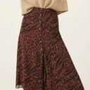 LPA Revolve  Ella Skirt in Filthy Animal Black & Brown Medium Midi Photo 2