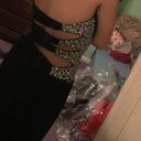 Black Prom Dress Size 6 Photo 5