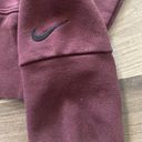 Nike Burgundy Cropped  Crewneck Photo 3