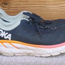 Hoka One One Womens Clifton 7 Road Running Shoes Sneakers Blue Size 9.5 Photo 1