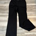 Laundry by Shelli Segal Laundry size 4 Black Wide Leg Dress Pants, no stretch, waist measurement is 14,inseam is 30 Photo 0