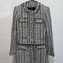 Generation Love  Women's Kristen Tweed Jacket Sandra Skirt XSMALL Black Rainbow Photo 1