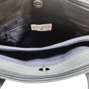 Kathy Ireland Retro  navy blue nylon purse Satchel shoulder bag Photo 6