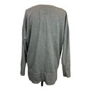 DKNY DNKY Jeans Womens Grey Sequin Accent Long Sleeve 100% Cotton Shirt Size M Medium Photo 3