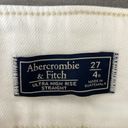 Abercrombie & Fitch  Ultra high Rise Straight size 27/4 Photo 6