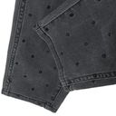 Ulla Johnson  Prince Polka Dot Skinny Jeans Cropped Charcoal Gray Women’s Size 2 Photo 9