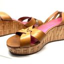 Kate Spade  Rattan Platform Wedge Sandals Sz. 11 Photo 0