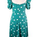 Cupshe  Zoey Polka Dot Puff Sleeve Midi Dress XS New Photo 7