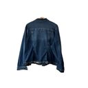 Westport  CB Denim Button Closure Jean Jacket Women's 3X Stretch Photo 5