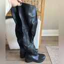 Loeffler Randall  Irma Black Over-The-Knee‎ Platform Leather Boot Photo 9