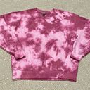 Hot Pink Tie Dye Crewneck Photo 1