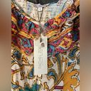 Rachel Zoe Vibrant Floral Ruffle Blouse by Rachel‎ Zoe NWT Size M A39 Photo 3