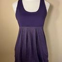 Lululemon  Heathered Concord Grape Purple Power Dance Athletic Tank Top Size 4 Photo 0