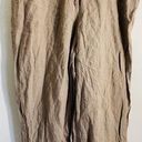 J.Jill  100% Linen High Rise Casual Trousers Camel size 16T Photo 0