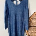 American Eagle blue long sleeve sweater dress size medium Photo 0