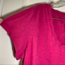 Style & Co  Pink Scoop Neck Short Sleeve Essential Tee 1X Photo 3