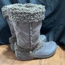 Crocs  Nadia Rubber Winter Boots Sherpa Lined Women’s Size 10 Brown Photo 0