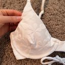 Kenny Flowers ‼️ White Floral Jacquard Underwire Bikini Top‼️ Photo 4