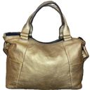 Aimee Kestenberg  Tabitha Satchel Shoulder Leather Gold Photo 1