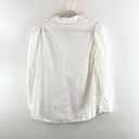 Tuckernuck The Penelope Button Down Collared Long Sleeve Shirt White Small Photo 8