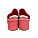 L.A.M.B. Mansur Gavriel Leather Mules Slides Bubblegum Pink Sz:38.5 Photo 5