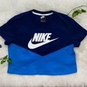 Nike Crop Top Blue Photo 0