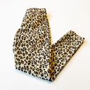 POL  Cheetah Print Twill Skinny Pants Photo 3