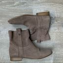  Shoes Frye & Co. Sarah Shortie Suede Pull On Boot In Taupe Gray Photo 6