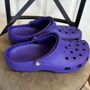 Crocs M8,W10  Purple Classic Clogs Photo 1