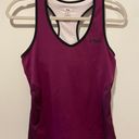 FILA Purple V Neck Workout Tee Photo 0