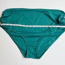 Anne cole NWT  Plus Size High-Waist Bikini Bottoms in Ocean Green Sz 24W Vacation Photo 10