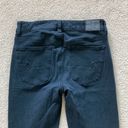 American Eagle  black high rise jean jeggings in size 0 short Photo 3