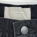 Everlane  Womens Organic Cotton The Curvy Cheeky Jeans Black Size 27 Crop NWT Photo 2