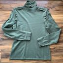 Etcetera  sage green turtle neck sweater S Photo 1