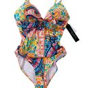 La Blanca  Soleil Twist Keyhole One Piece Size 8 NWT Photo 0