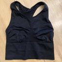 Sweaty Betty NWOT  Stamina Longline Black Sports Bra Size Small Photo 2