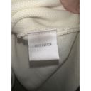 Talbots  Cardigan Sweater L Cream 100% Cotton Mod Style Big Buttons NWOT Photo 6