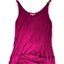 Bordeaux Anthropologie  brand layered tank with elastic waist Photo 3