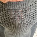 American Eagle Gray Pullover Jegging Sweater Sz M Photo 3