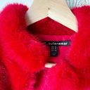 ZARA  Faux Fur Zip Up Jacket Photo 2