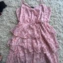 Trixxi CLOTHING COMPANY Pink Layered Sundress Photo 0